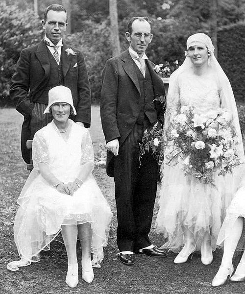 Coco Chanel officially introduced the short wedding dress during the 1920 s